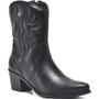 Imagem de Bota Western Country Salto Bloco 23-1105 Via Marte Preto