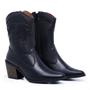 Imagem de Bota Western Feminina Bordada Ref.: 3001 Preto 