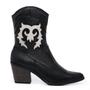 Imagem de Bota Western Feminina Ref.: 3002 Preto e Gelo