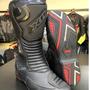 Imagem de Bota x11 proteção race track moto motociclista cano longo 