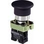 Imagem de Botão Cogumelo Tramontina TRP2-BC22 1NF Preto com Base de Metal