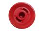 Imagem de Botão Croydon Chapeira Vermelha Com Adaptador "A"