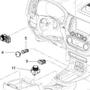 Imagem de Botao Interruptor De Farol Com Neblina Traseiro Onix Ls,lt,ltz,effect prisma Lt,ltz,advantage