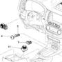 Imagem de Botao Interruptor De Farol Com Neblina Traseiro Onix Ls,lt,ltz,effect prisma Lt,ltz,advantage