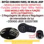 Imagem de Botão Interruptor Farol Milha Jeep Renegade Sport Trailhawk 2017 2018 2019 2020 2021 Original