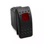 Imagem de Botão Interruptor On/Off com Led Vermelho 12-24v P/Embarcações