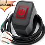 Imagem de Botão Interruptor para Guidão de Motocicleta 22mm - À Prova d'Água com Display LED e Controle de Liga/Desliga