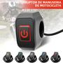 Imagem de Botão Interruptor para Guidão de Motocicleta 22mm - À Prova d'Água com Display LED e Controle de Liga/Desliga