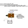 Imagem de Botao Partida 20A 2 Terminais 2 Parafusos CAT Dresser Dynapac G M MF Terex Valmet Referencia 2802609M91 3F11006P 804468 3300463 Ec1118
