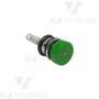 Imagem de Botão Seringa Tríplice Premium/reta Verde