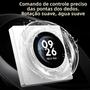 Imagem de Botão WiFi Inteligente Com Tela De Controle Central Touch Rotativo 3 Relés 4 Botões Interruptor De