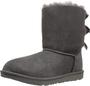 Imagem de Botas UGG unissex para crianças Bailey Bow II cinza tamanho 13