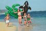 Imagem de Bote Boia Inflável Baleia Gigante 193 Com Alça - Intex 58561