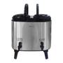 Imagem de Botijão térmico duplo 15 l (2x7,5 l) inox externo