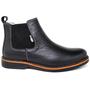 Imagem de Botina Classica Chelsea Masculina Sola Borracha Tradicional Couro Bota Resistente Casual Ref BT025