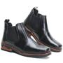 Imagem de Botina Country Masculina Chelsea Boot Toda Em Couro Legítimo Premium Confortável