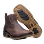 Imagem de Botina Country Texana Masculina Alto Conforto Couro Capelli