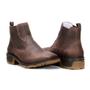 Imagem de Botina Country Texana Masculina Alto Conforto Couro Capelli