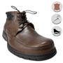 Imagem de Botina Estilo Sapato Social Masculino Original Anatomic Gel Marrom Café Sola 360 Ref.7990