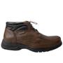 Imagem de Botina Estilo Sapato Social Masculino Original Anatomic Gel Marrom Café Sola 360 Ref.7990