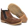 Imagem de Botina Infantil Couro Com Elastico Lateral M236