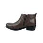 Imagem de Botina Sapato MAsculina Zebu Café - REF: 60085 Lt02