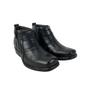 Imagem de Botina Sapato Masculina Zebu Preto - REF: 60085 Lt01