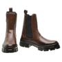 Botinha Coturno Feminino Cano Curto - Franboots Imagem de Botinha Coturno Feminino Cano Curto