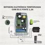 Imagem de Botoeira Eletrônica Linha Prime Com RF 1 Canal 1A Preta IPEC