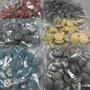 Imagem de Botões Bombê para encapar Prontos Suede Bege