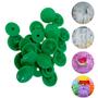 Imagem de Botões de Pressão de Plástico Ritas 12mm Varias Cores Pacote com 50 jogos de Botão de Plastico Rita