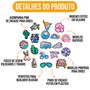Imagem de Botons Pin Para Babuche Papete Good Vibes Only Kit Com 7 Sortidos