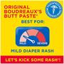 Imagem de Boudreaux's Butt Paste Original Diaper Rash Cream, Pomada para Bebê, Tubo de 4 oz, 3 Pacote