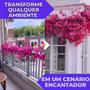 Imagem de Bougainville artificial ideal para arranjos e decoração de casamento