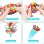 Imagem de Bouncing Bowl Fidget Toys UN UNITEDTIME Creative Camuflage