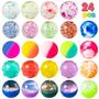 Imagem de Bouncy Balls JOYIN 32 mm, 24 unidades, 6 estilos, com bolsa de armazenamento para crianças