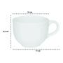 Imagem de Bowl 740ml branco c/alça Oxford ref 163-