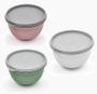 Imagem de Bowl Com Tampa 800 Ml Lindo 3 Cores Usual Utilidades