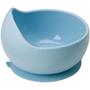 Imagem de Bowl com Ventosa Buba Silicone 350ml +6m Azul Pratinho Tigela Papinha Infantil