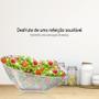 Imagem de Bowl Cozinha Saladeiras Gourmet Tigelas Transparente 3 Litro