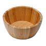 Imagem de Bowl Cumbuca Saladeira Fruteira Tigela De Bambu Grande 24cm