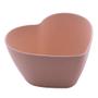 Imagem de Bowl de Coração Tigela Fibra de Bambu e PP Lines Coloridos 14x7cm Lyor