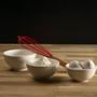 Imagem de Bowl de Porcelana Branca Clean Lyor 280ml Cumbuquinha Pequena para Petiscos Frutas Iogurte