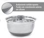 Imagem de Bowl em Inox com Silicone 21cm Mimo Style