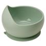 Imagem de Bowl em silicone com ventosa verde buba