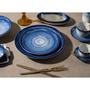 Imagem de Bowl Multiuso 720ml Porcelana Schmidt - Dec. Esfera Azul 2413