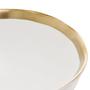 Imagem de Bowl Porcelana Branco e Dourado Dubai 15x6cm Wolff