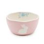 Imagem de BOWL ROSA EM PORCELANA COELHO FLORAL PASCOA 100ml