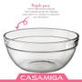 Imagem de Bowl Saladeira Fruteira Tigela Vidro Transparente 1700Ml