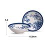 Imagem de Bowl Tigela Cumbuca De Cerâmica Chinese Garden 300ml Caldo Sopa Alleanza